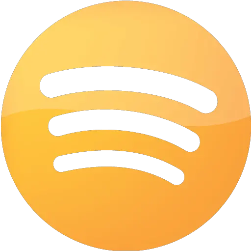 Web 2 Orange Spotify Icon Free Web 2 Orange 2 Site Logo Spotify Logo Png Spotify Icon Transparent