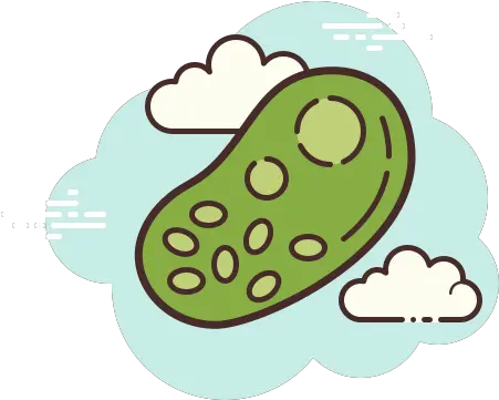 Bacteria Icon In Cloud Style Picsart Icon Aesthetic Cloud Png Bacteria Icon Png