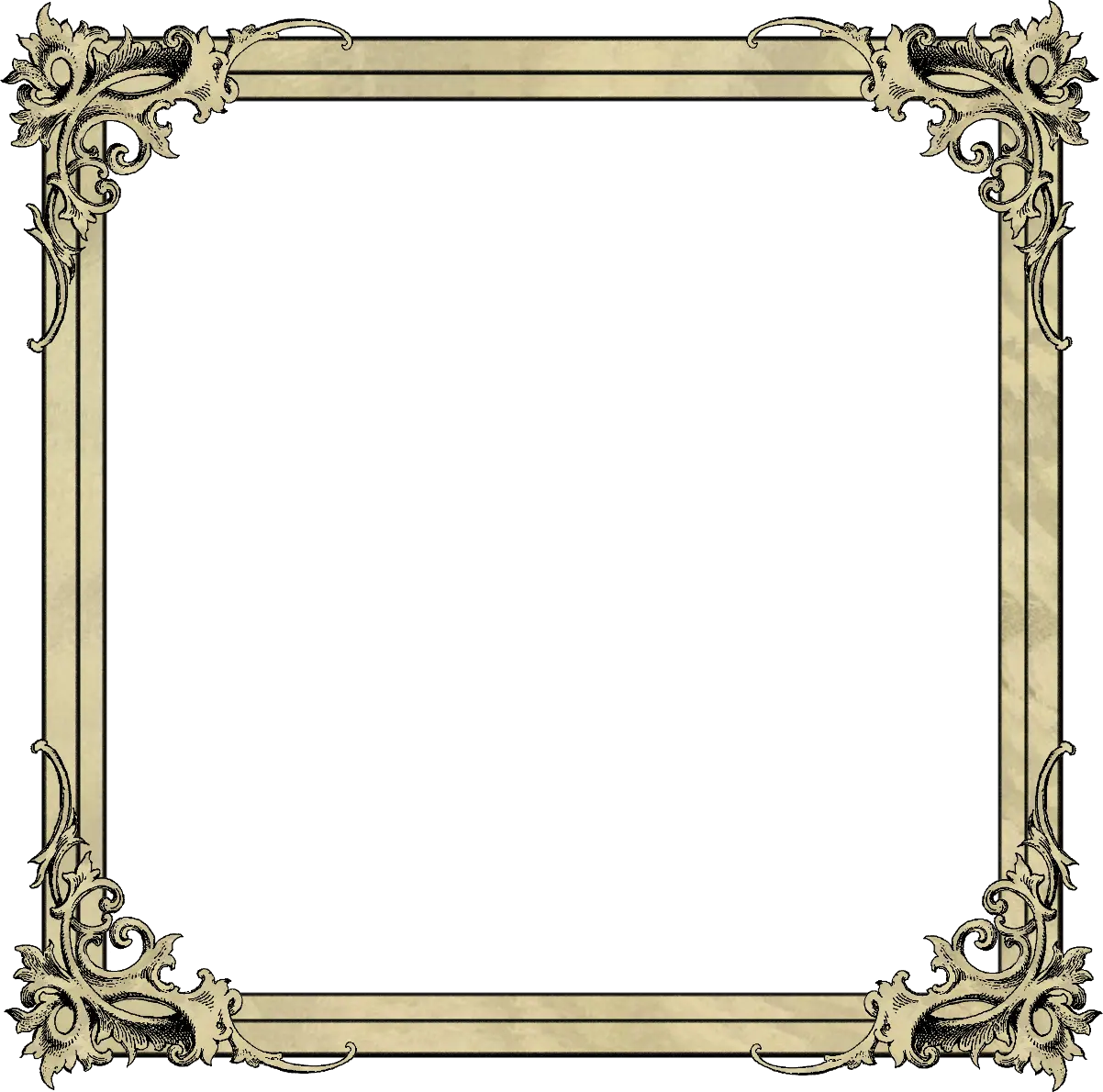 Frame Floral Em Png