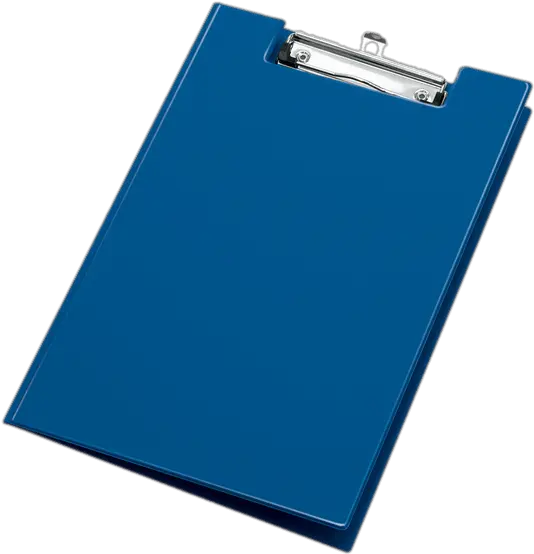 Clipboard Folder Transparent Png Blue Clipboard Folder Clipboard Png