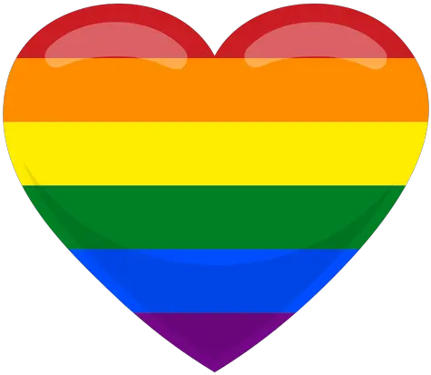 Gay Heart Flag Rainbow Heart Emoji Discord Png Gay Png
