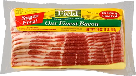 Bacon U2013 Field Field Sliced Bacon 16 Oz Png Bacon Transparent