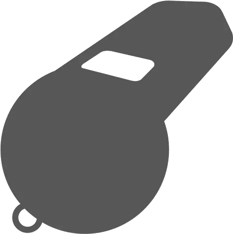 Sports Whistle Icon Transparent Whistle Vector Png Whistle Icon