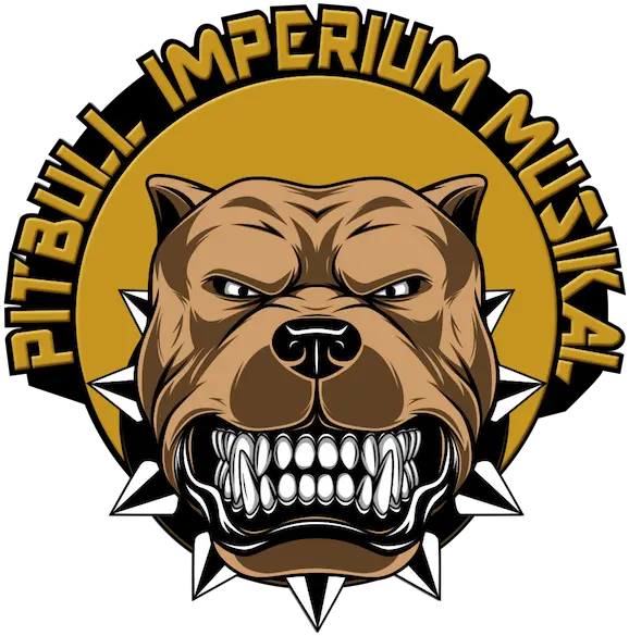 Pitbull Imperium Musikal Head American Bully Logo Png Pitbull Logo