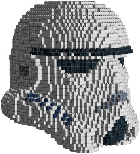 Lego Moc Ucs Stormtrooper Helmet By Gimmeinstructions Png