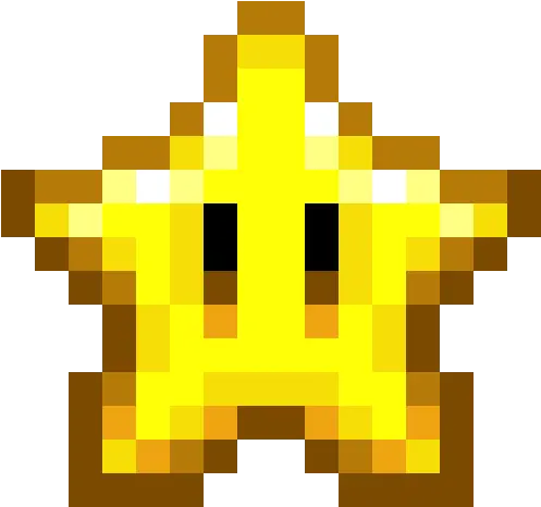 Download Free Symmetry Text Bros Mario Star Pixel Art Icon Png Pixel Star Icon