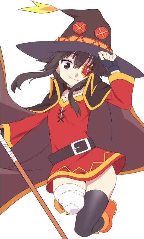 Download Hd 4chan Says Thread Konosuba Megumin Staff Png Megumin Transparent