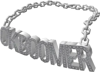 Ok Boomer Bling Ok Boomer Roblox Png Bling Png