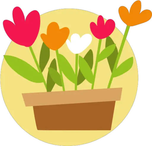 Colored Flowers Easter Free Icon Of Set Icon Png Easter Icon