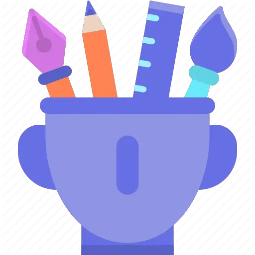 Artistic Thinking Pencil Png Art Icon