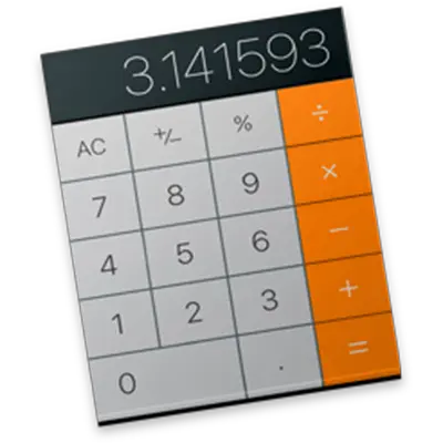 Filecalculator Macospng Wikipedia Mac Calculator Icon Png Number 7 Png