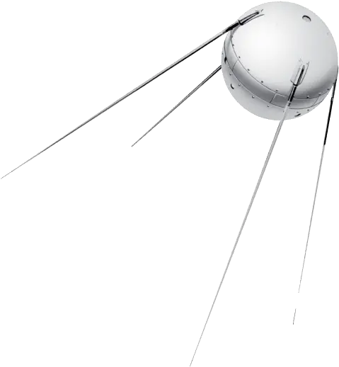 World Weather Watch Sputnik 1 White Background Png 1 Transparent
