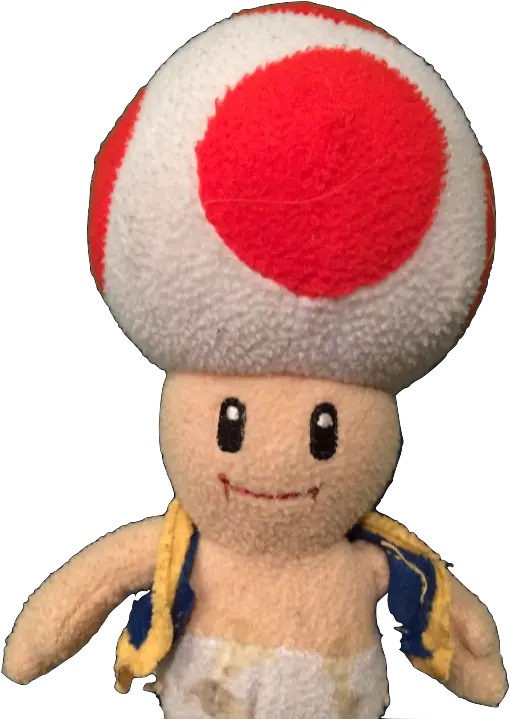 Toad Mario Plush Transparent Plush Transparent Background Png Toad Png