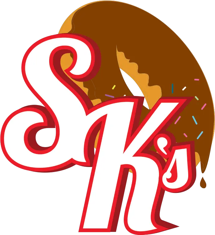Sk Donuts 1 Sk Donuts Logo Png Donut Logo