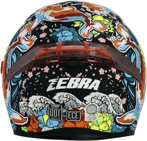 Zebra New And Improved Ym611 3 Sapporo Black Blue Zebra Motorcycle Helmet Png Icon Variant Helmets