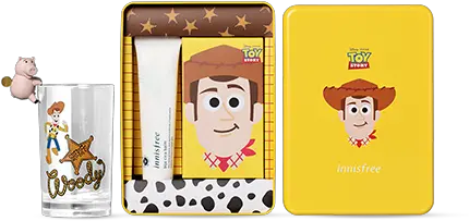 Innisfree X Toystory Woody Toy Box Bija Cica Balm Png Story