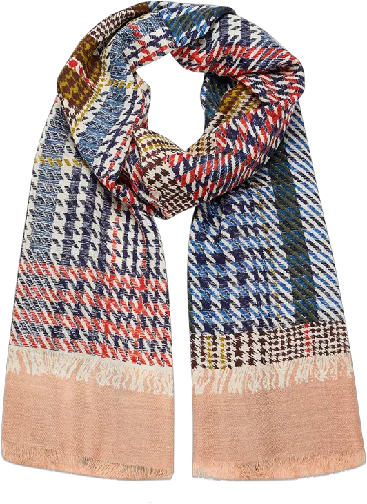 Tartan Scarf Natural Moss Inouitoosh Tartan Scarf Png Moss Png