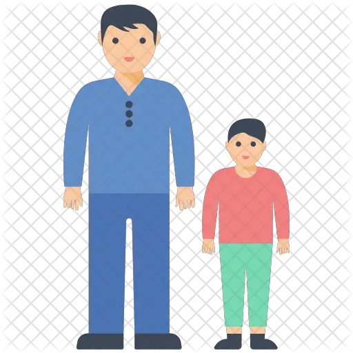 Father And Son Icon Standing Png Father And Son Png