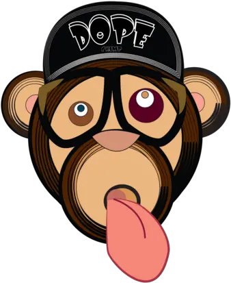 Dope Champ Clothing Dope Monkey Cartoon Png Dope Png