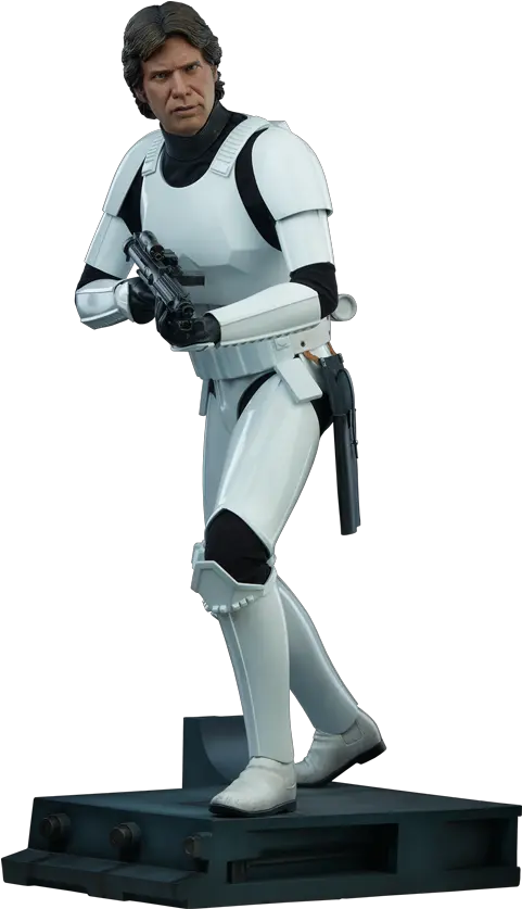 Stormtrooper Premium Format Figure Han Solo In Figurine Png Han Solo Png