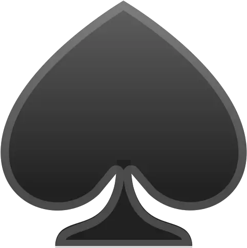 Spade Suit Icon Emoji De Picas Png Spade Png