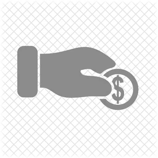 Donation Icon Of Glyph Style Donation Hand Icon Png Donation Png