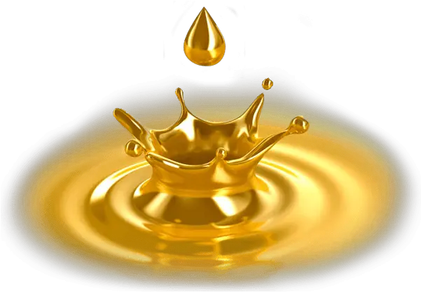 English About Us Healthy Heart With Healthy Oil 3d Gold Color Hd Png Oil Drop Png
