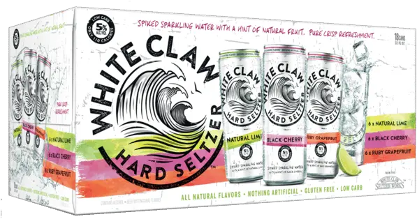 For White Hard Seltzer White Claw Variety Pack Png White Claw Png