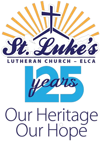 125 Years Stlukes Elca Poster Png Anniversary Png