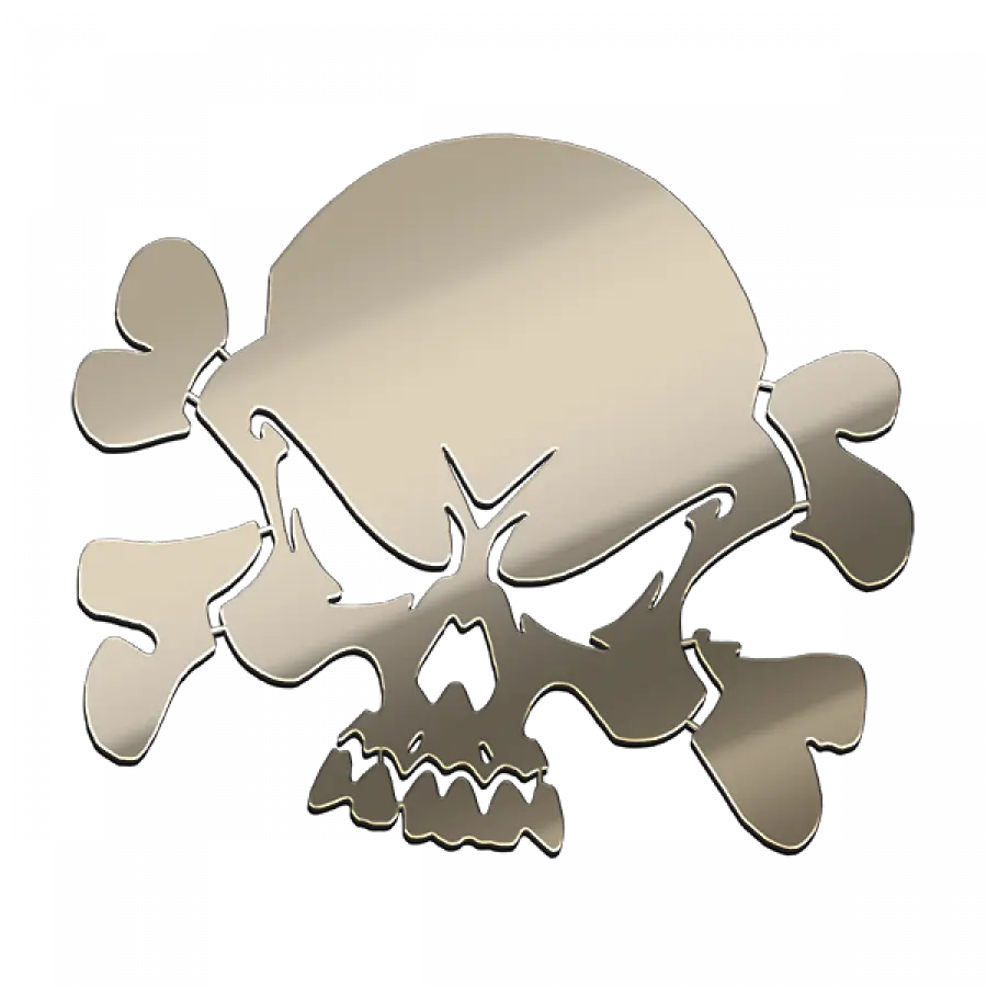 Pirate Skullnickel Sticker Free Shipping 2020 Automotive Decal Png Pirate Skull Png