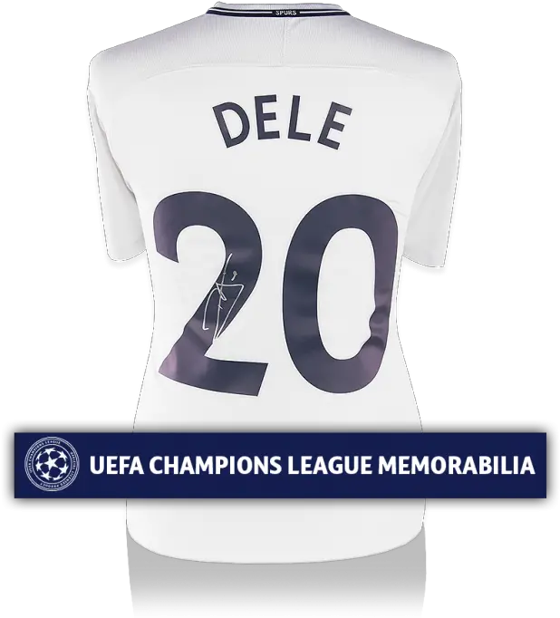 Dele Alli Official Uefa Champions Champion League Style Number Tottenham Png Spurs Icon