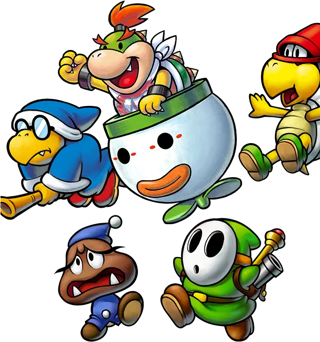 Bowser Jr Mario And Luigi Inside Story Minions Png Bowser Jr Png