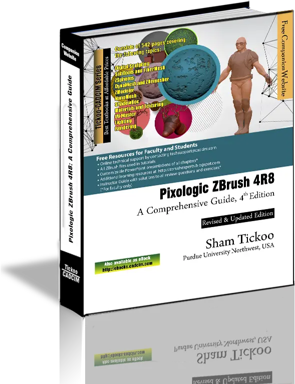 Pixologic Zbrush 4r8 A Comprehensive Guide Book By Prof Horizontal Png Zbrush Logo Png