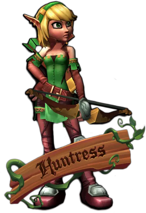 Huntress Dd2 Huntress Png Dungeon Defenders 2 Icon