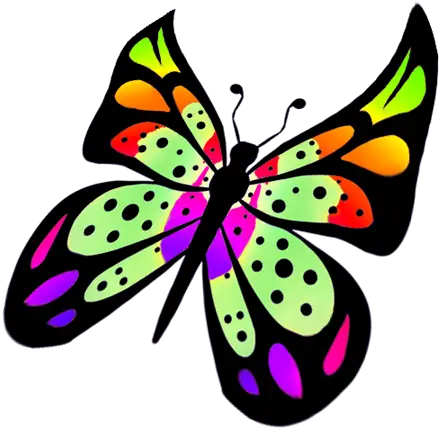 Butterfly Clipart Butterfly Flying Clip Art Png Wings Clipart Png