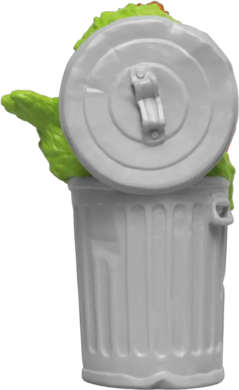 Xxray Plus 85u201c Oscar The Grouch Waste Container Lid Png Oscar The Grouch Transparent