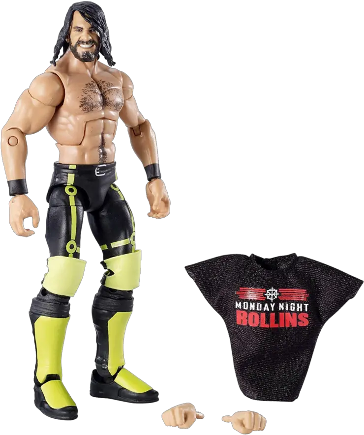 Wwe Seth Rollins Elite Top Picks Wwe Action Figures Of Seth Rollins Png Seth Rollins Png