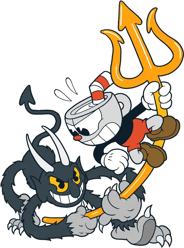 Dont Deal With The Devil Cuphead And The Devil Png Cuphead Logo Png
