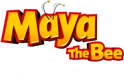 Bee Printables Maya The Bee Title Png Maya Logo Png