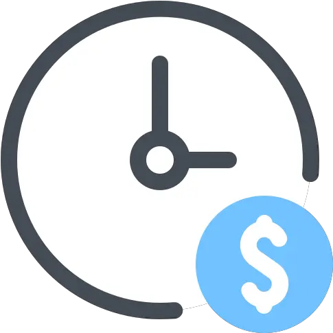 Time Icon In Pastel Style Time And Material Icon Png Time Saving Icon
