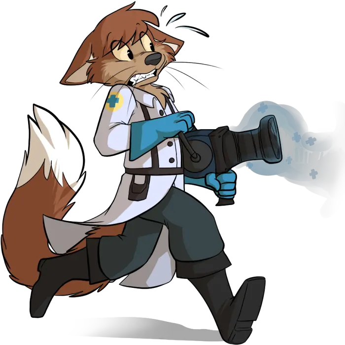 Whoaa Slow Down Man By Thorn Fur Affinity Dot Net Medic Furry Png Tf2 Transparent Spray