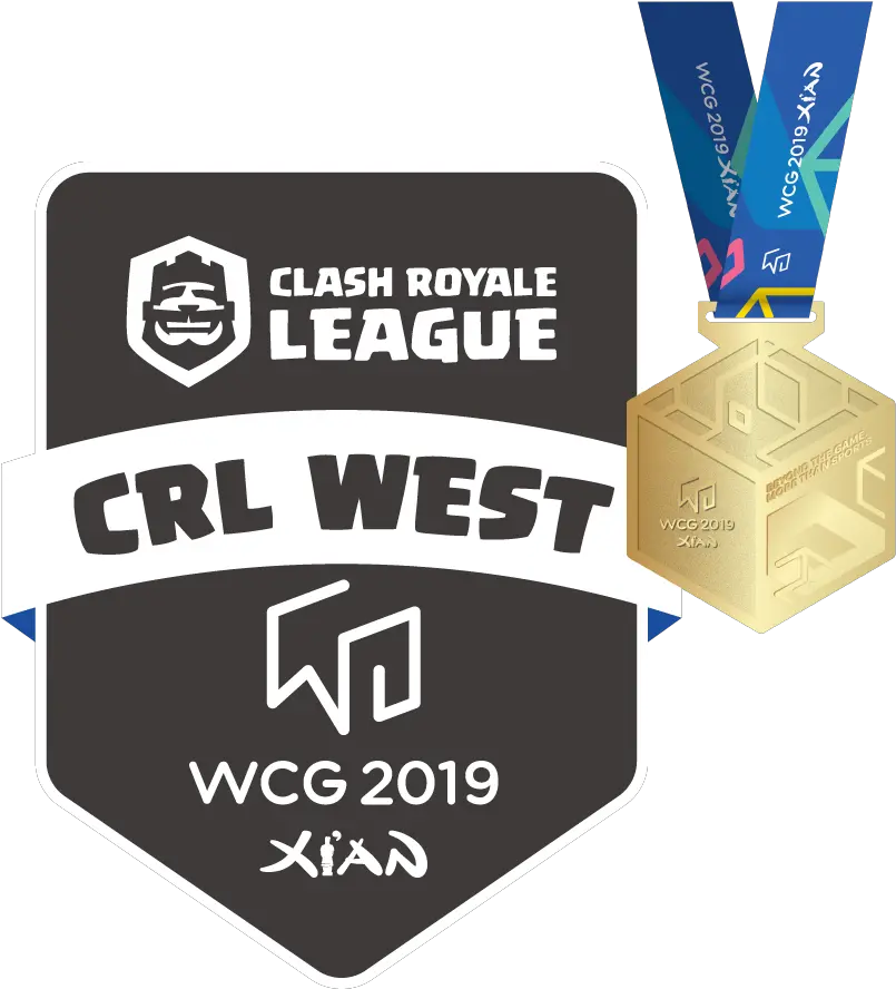 Wcg 2019 Xiu0027an World Cyber Games Gold Medal Png Clash Royale Logo