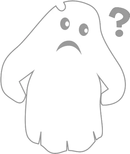 A Scary Ghost By Dani Hafid Cartoon Png Scary Ghost Png