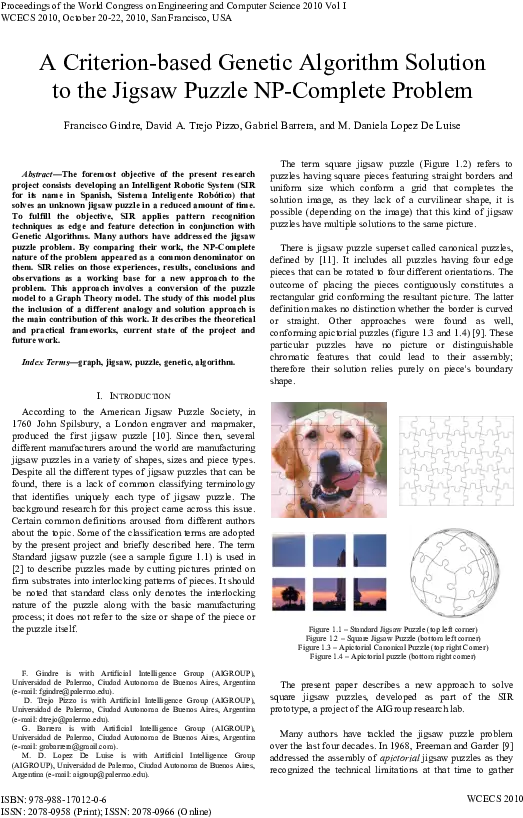 Pdf A Criterion Based Genetic Algorithm Solution To The Companion Dog Png Gabe The Dog Png