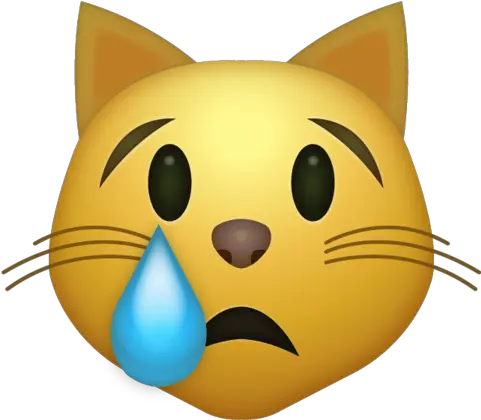 Cat Emoji Download Iphone Emojis Crying Cat Emoji Png Cry Emoji Png