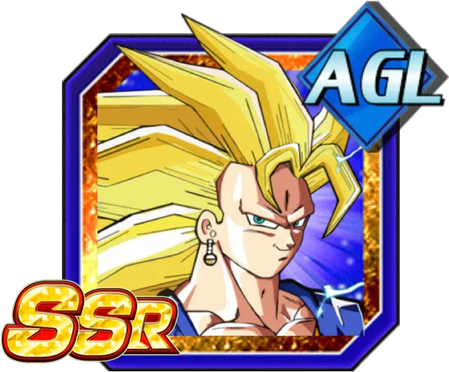 Download Transcended Potara Warrior Super Saiyan 3 Vegito Dragon Ball Z Dokkan Battle Baby Png Vegeta Icon