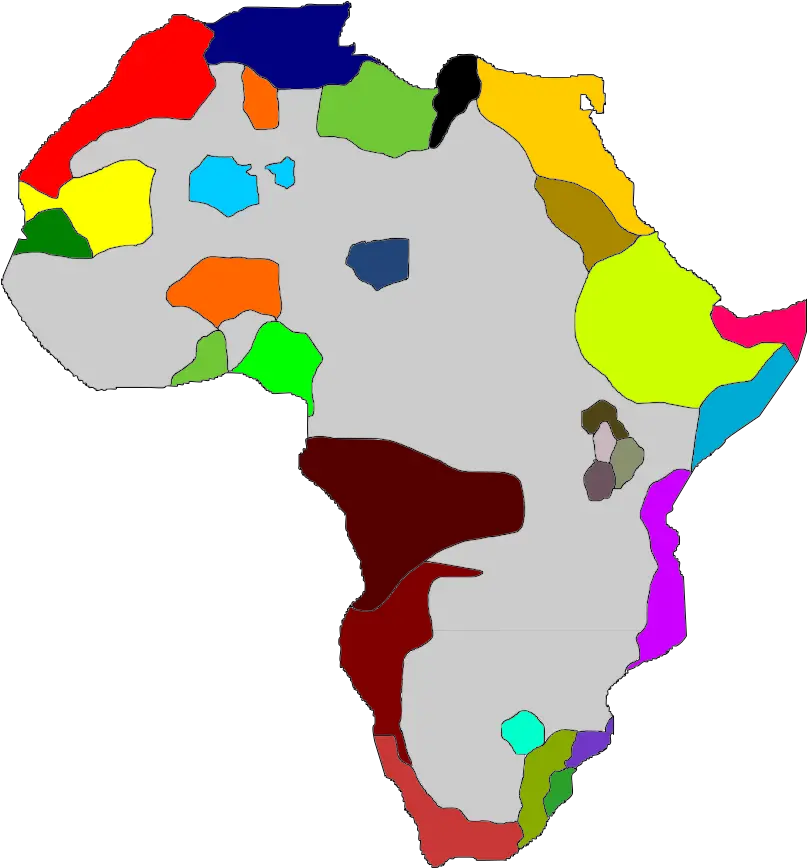 Uncolonized Africa Map Png Image Uncolonized Africa Map Africa Map Png