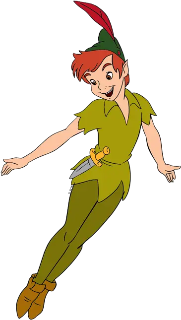 Download Peter Pan Flying Transparent Peter Pan Png Png Cartoon Peter Pan Flying Pan Transparent