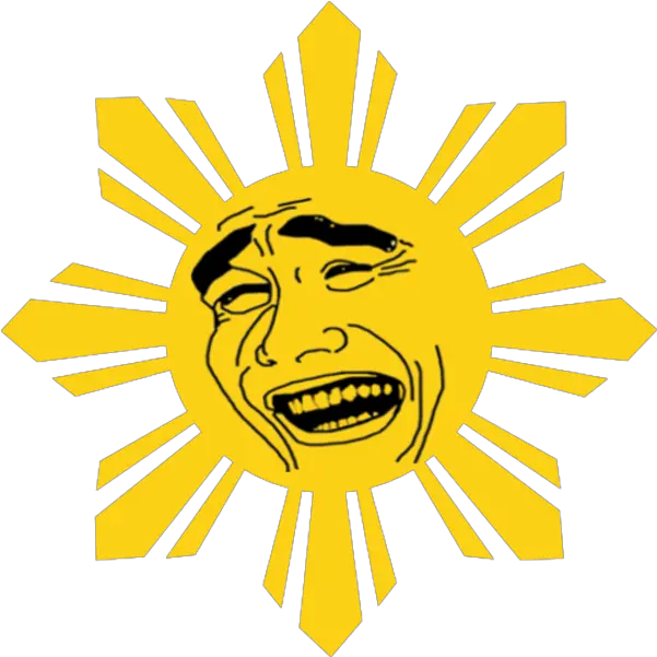 Download Philippines Yellow Clip Art 3 Stars And A Sun Philippine Flag Sun Vector Png 3 Stars Png