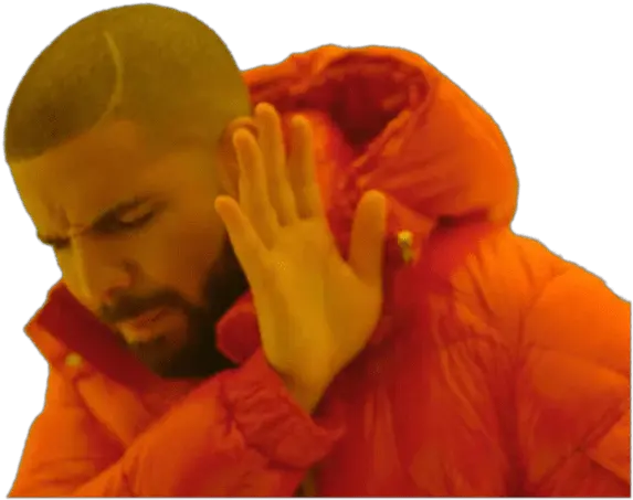 Drake Meme Transparent Png Funny Memes Stickers For Whatsapp Drake Transparent Background